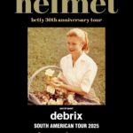 Helmet celebra 30 anos do álbum Betty com show em São Paulo