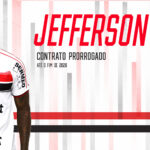Botafogo acerta a prorrogação de contrato com o atacante Jefferson Nem