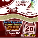 Feira Raízes do Campo movimenta a Praça XV com artesanato, cultura e música neste sábado