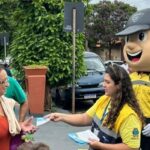 Crianças e adolescentes recebem orientações sobre educação no trânsito
