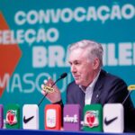 Ancelotti anuncia hoje convocação da Seleção Brasileira para amistosos contra França e Croácia