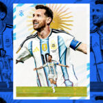 Nesta segunda-feira(22) Lionel Messi se tornou o maior artilheiro de todas as copas