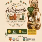 Feira de Artesanato reúne produção local e atrações gratuitas neste domingo
