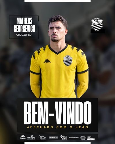 Matheus Georgevich Pellegrini - Goleiro do Comercial