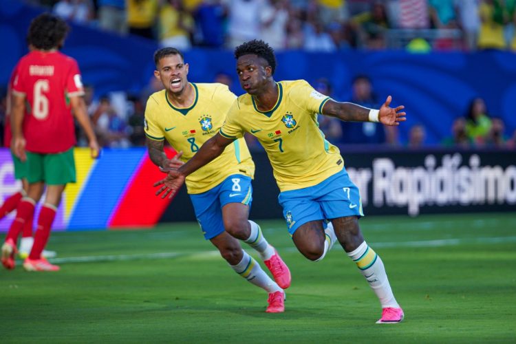 Vinicius Júnior estará em campo contra o Haiti  com a camisa da Seleção Brasileira
Créditos: Nelson Terme/ CBF