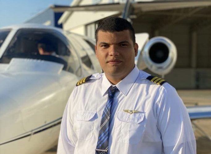 Foto do piloto Nelio Pessanha que faleceu no acidente aéreo - desta sexta-feira em Capão da Canoa