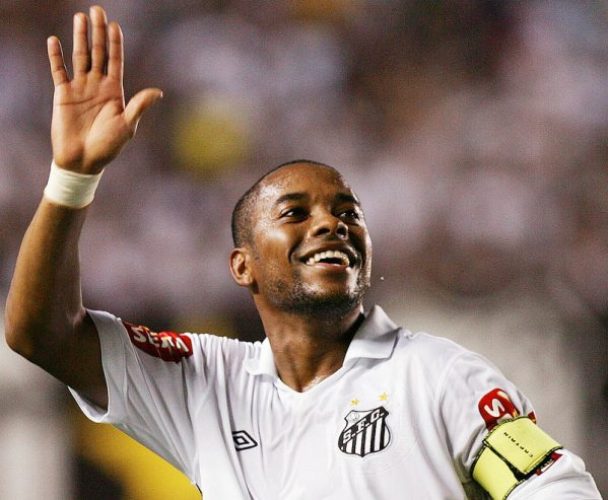 Foto Robinho - Santos Futebol Clube