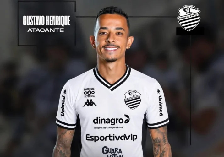 Comercial anuncia mais um atacante para a Copa Paulista que começa na próxima semana. Gustavo Henrique