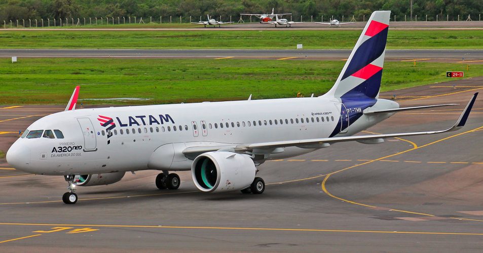 Avião Latam