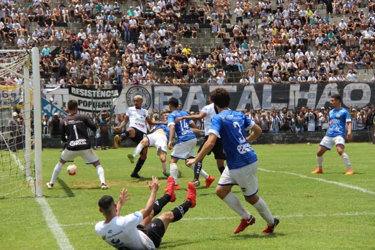 Imagem do acesso do Comercial para a Série A3 em 2018 - Foto Leo Del Santi - WSports