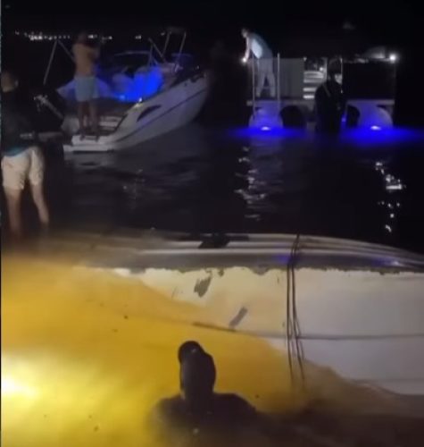 Moradores de Rifaina ajudam no resgate. Image instagram